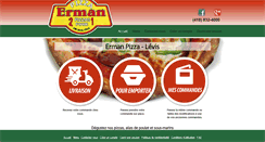 Desktop Screenshot of erman-pizza.com